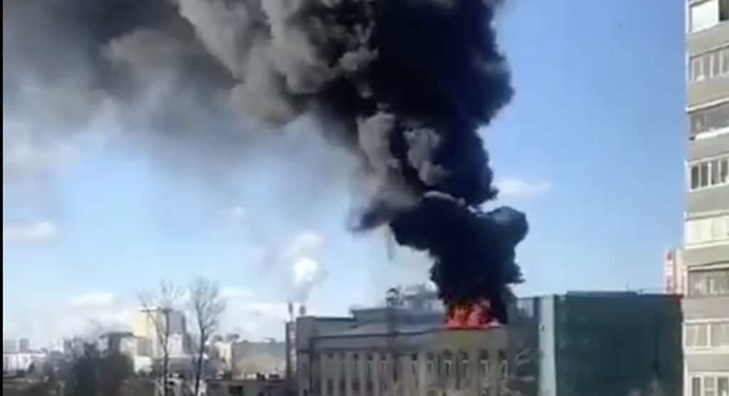 VIDEO: Moskvas põleb ehitusjärgus meditsiinikeskus