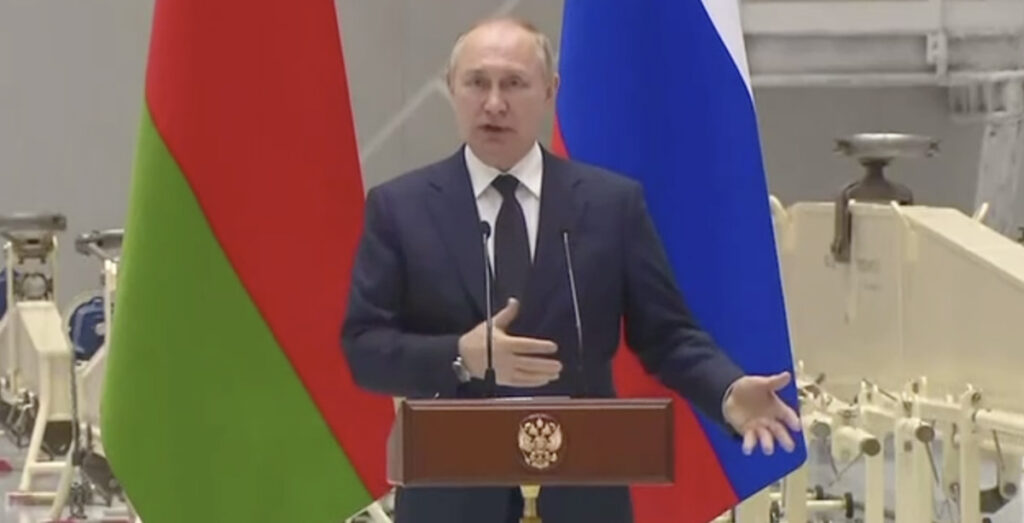 Putin Ukrainas toimuva kohta: Valikut polnud