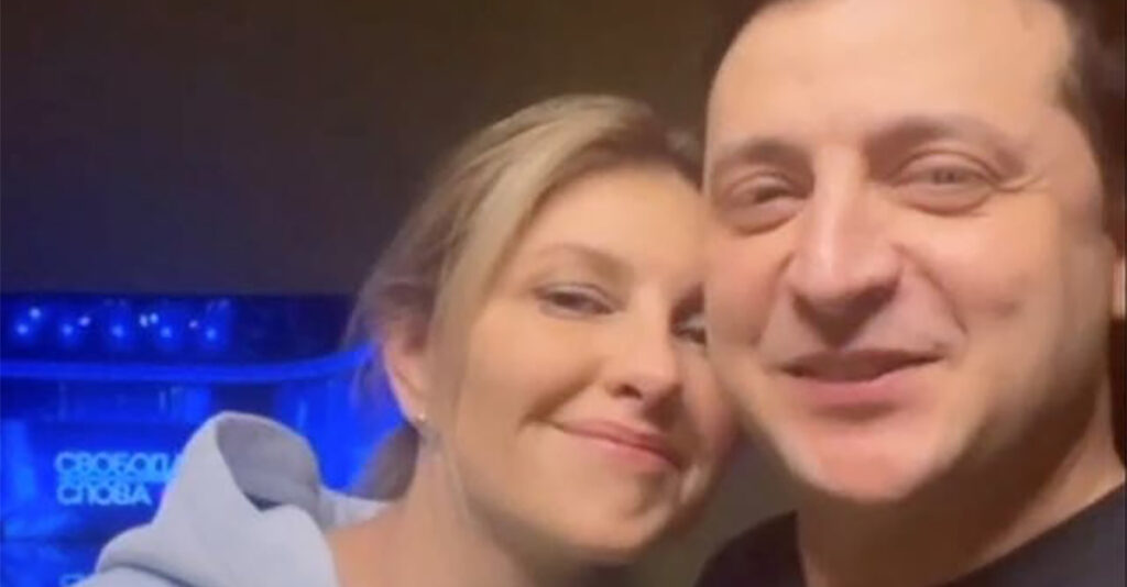 Olena Zelenska avaldas, mis olid presidendist abikaasa esimesed sõnad pärast Venemaa rünnakut