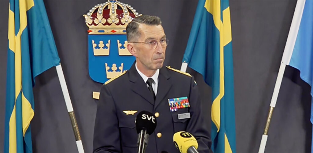 Rootsi kaitseväe juhataja avalikustas, et Soome ja Rootsi tegid NATO-otsuse päev pärast rünnakut Ukrainale