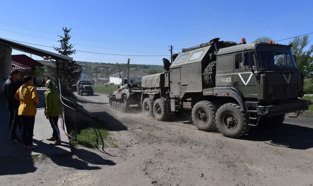 PILDID: Vene lahingumasinad Ukrainas