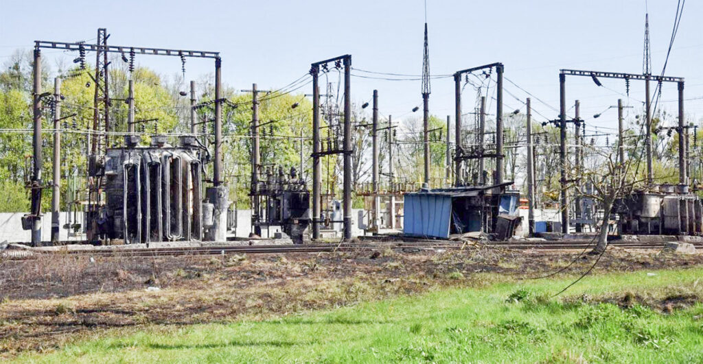 PILTUUDIS: puruks pommitatud alajaam Lvivis