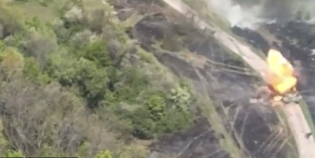 VIDEO: Ukraina armee hävitas odava Rootsi relvaga miljoneid maksva Vene moodsa tanki