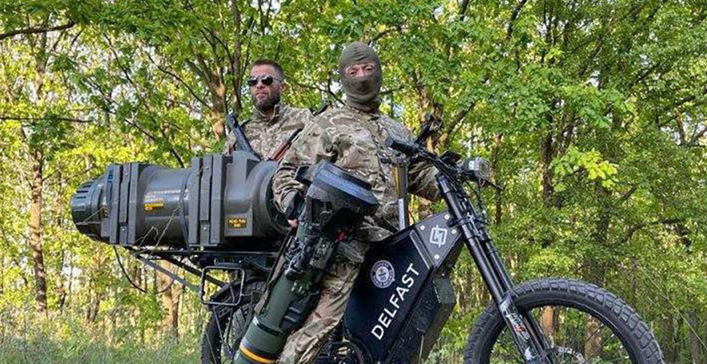 PILTUUDIS: Ukraina startup tegi elektriratta tankitõrjerakettide vedamiseks