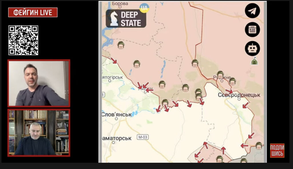Ukraina presidendi nõunik: Vene väed vallutasid Lõmani, edasi liigutakse väga kiiresti