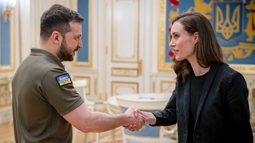 Soome peaminister külastas Kiievit