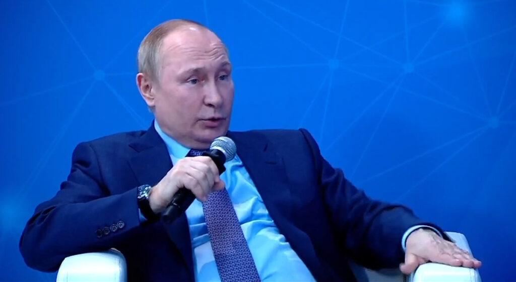 Putin: Meie pole absoluutselt süüdi, et mujal hinnad tõusevad