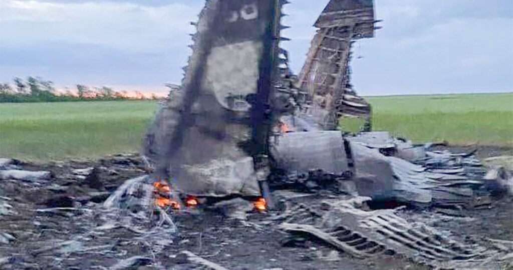 Ukraina lasi alla väidetavalt Vene sõjalennuki, aga kui uurima mindi, selgus, et see oli Ukraina enda lennuk