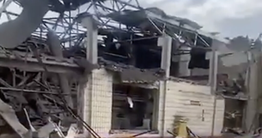 VIDEO: purustatud vagunitehas Kiievis