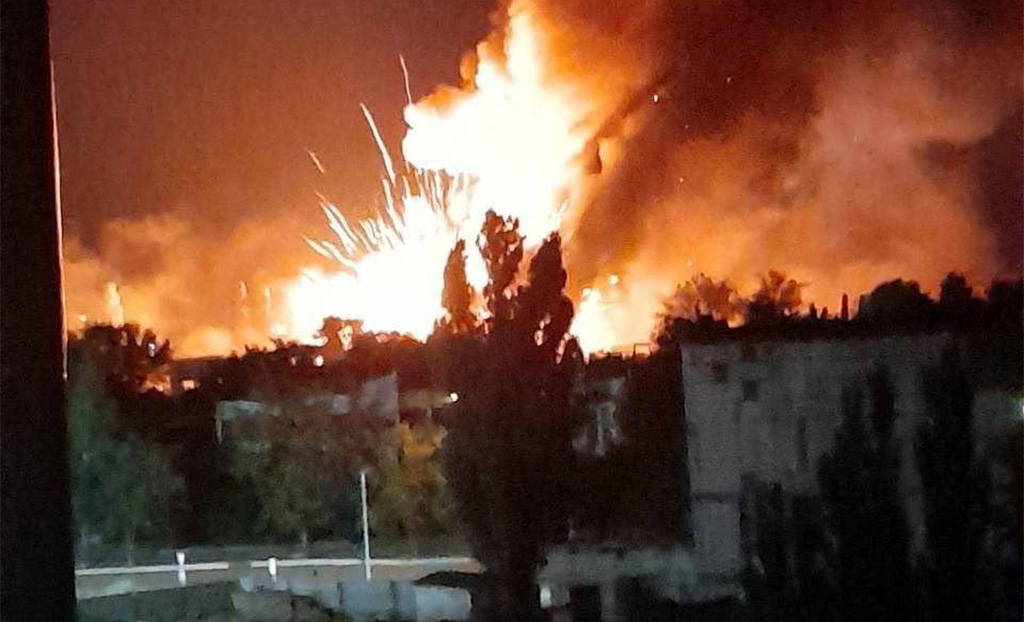 Kas Ukraina alustas vasturünnakut? Riigi lõunaosas võimsad plahvatused