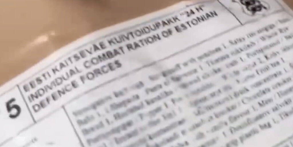 VIDEO: Ukrainas langesid tšetšeeni võitlejate kätte Eesti kaitseväe kuivtoidupakid