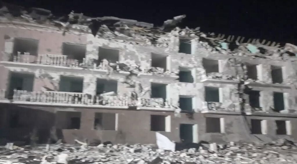 VIDEO: Ukrainas tabas raketilöök puhkebaasi