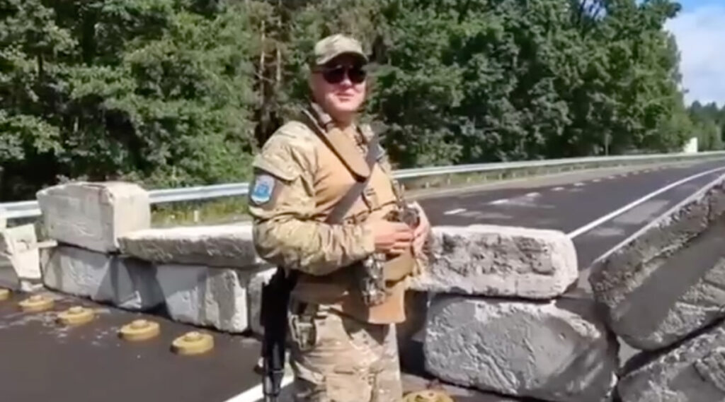 Ukraina avaldas video olukorrast piiril Valgevenega