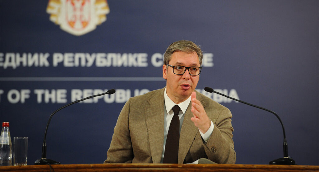 Serbia president edastas imeliku hoiatuse