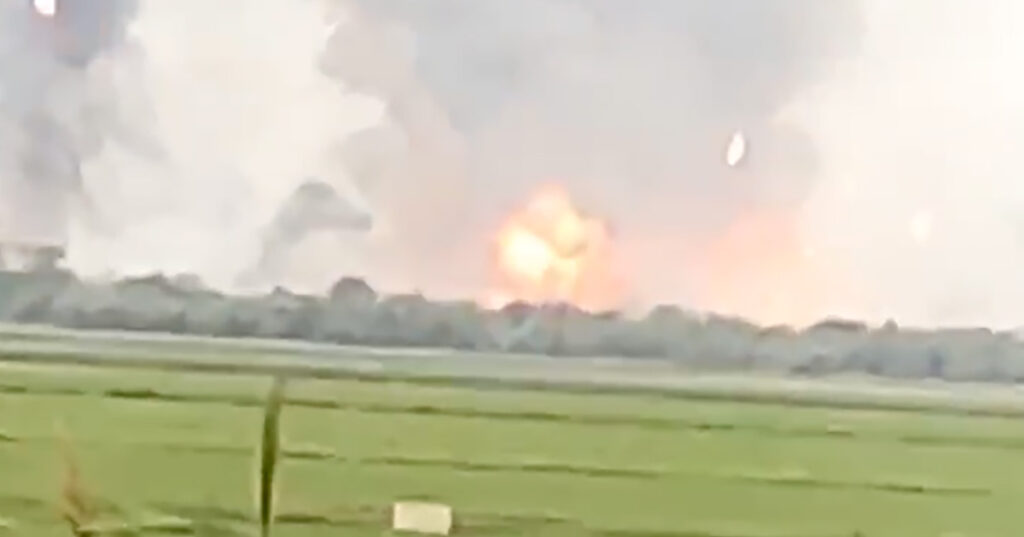 Krimmis sai tabamuse Vene sõjaväebaas