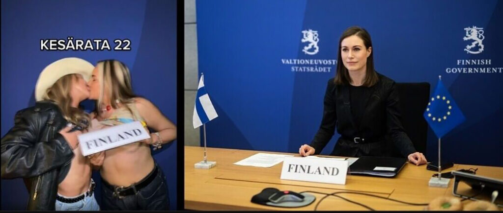 Soomes uus skandaal: valitsuse residentsis võtsid naised rinnad paljaks ja tegid pilti