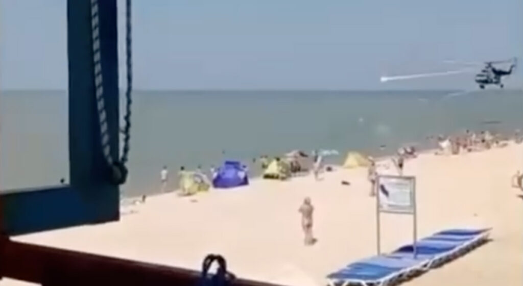 VIDEO: Puhkus Krimmis Vene lahingukopterite saatel