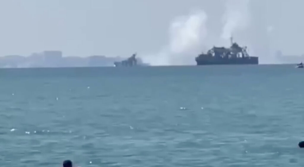 VIDEO: Krimmis on läinud kuumaks – sõjalaevad aeti otse randa