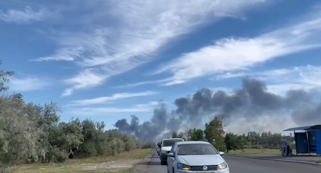 VIDEO: Krimmis algas inimeste massiline põgenemine