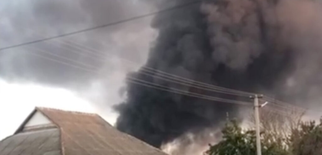 VIDEO: Krimmis puhkes tulekahju