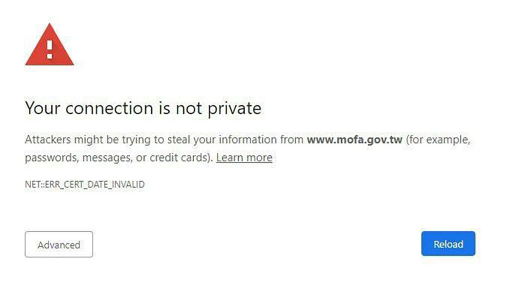 Taiwani ametiasutusi tabas küberrünnak