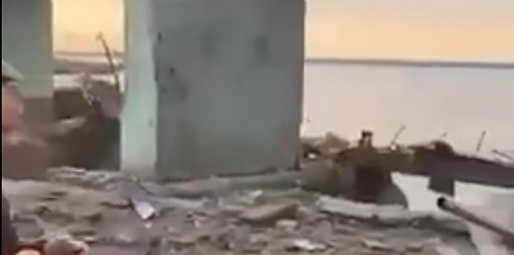 Ukraina väidab, et Venemaa õhkis uue jõetammi