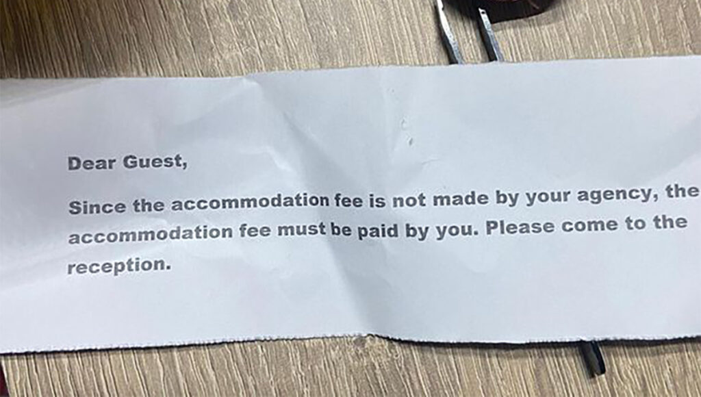 Soome turistid said Türgis imeliku kirja