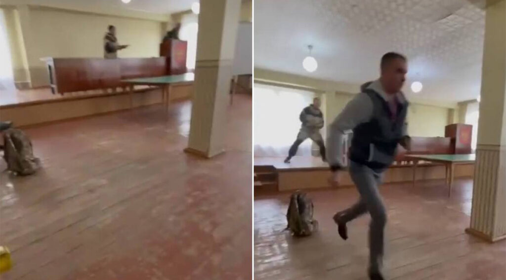 VIDEO: Venemaal avas mobiliseeritu sõjaväekomissariaadis relvast tule, pihta sai sõjaväekomissar