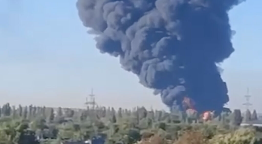 VIDEO: Ukrainas lõhati suur naftabaas