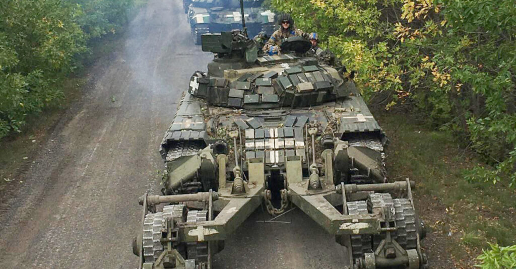 VIDEO: omapärane Ukraina tank-miinijahtija