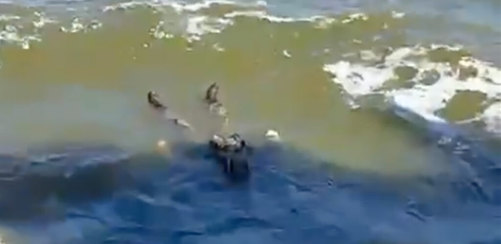 Jube pilt: Ukraina võitlejate surnukehad hulbivad vees (NB! Nõrganärvilistele mittesoovitav)