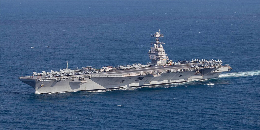 Kas lähebki suuremaks sõjaks? Euroopasse liigub USA laevastiku löögigrupp eesotsas tuuma-lennukikandjaga USS Gerald Ford