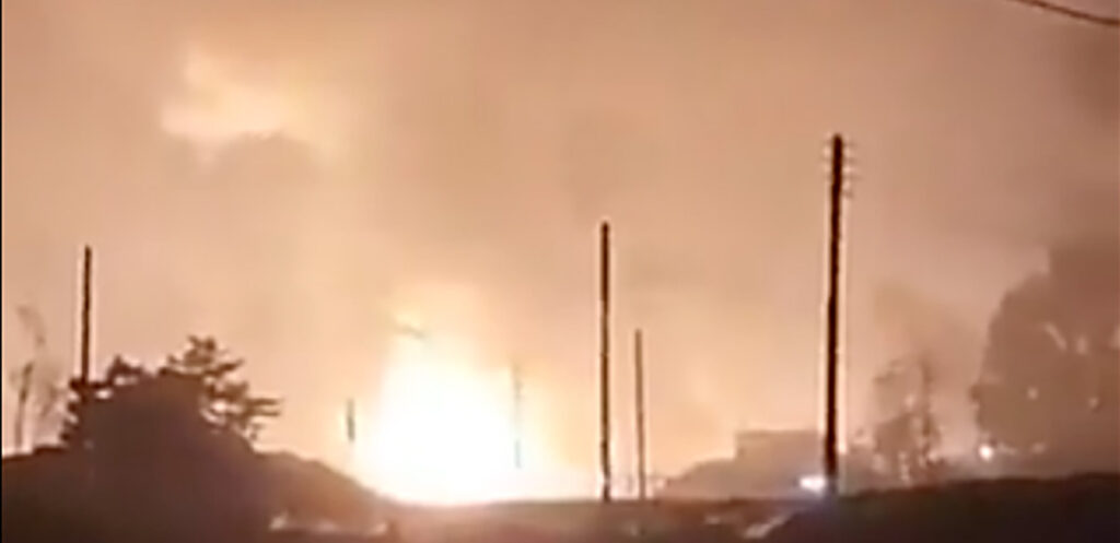 Kas läks lahti? Lõuna-Korea õhuväebaasis oli võimas plahvatus