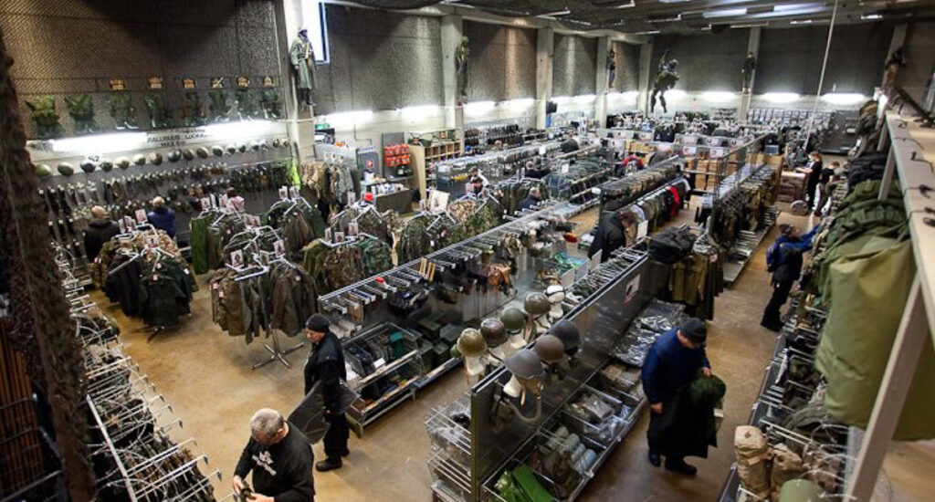 Soome sõjaväevarustuse pood lõpetas kauba müügi venelastele