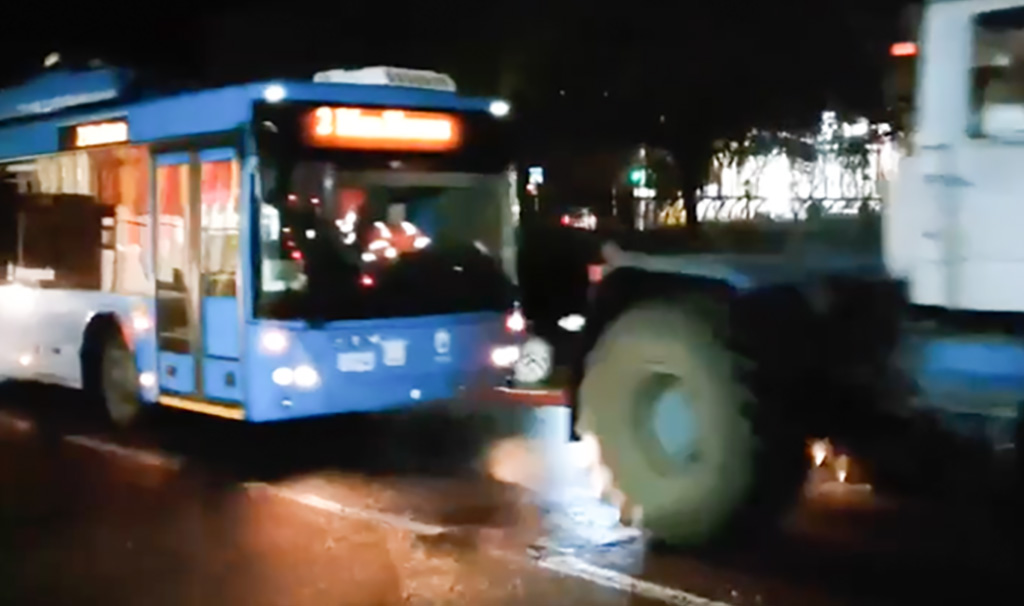 VIDEO: ühistransport Ukrainas