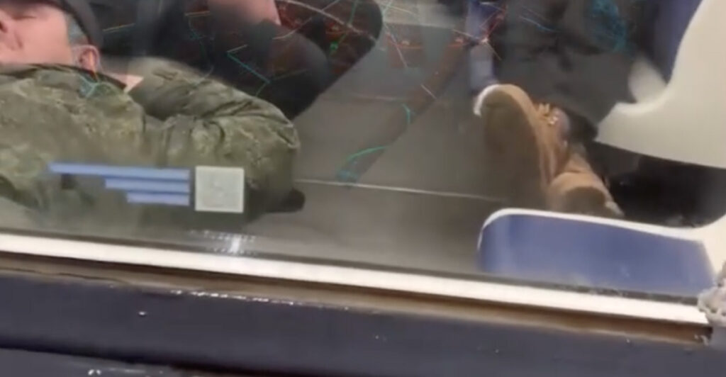 VIDEO: tüüpiline vaade Moskva lähirongi vagunisse