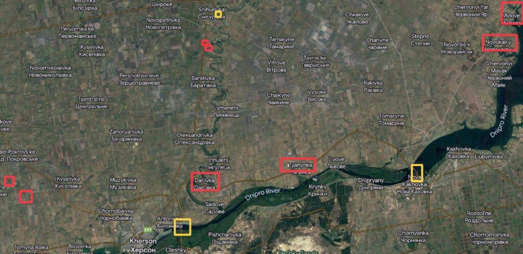 Uus areng: Vene väed hävitasid sillad okupeeritud Hersoni oblastis