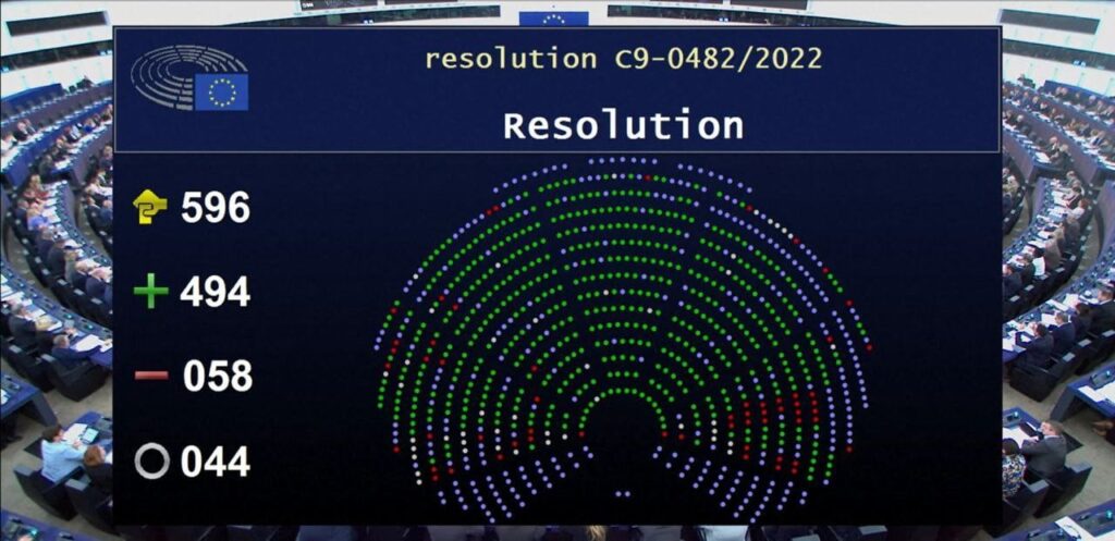 Europarlament kuulutas Venemaa terroristlikuks riigiks