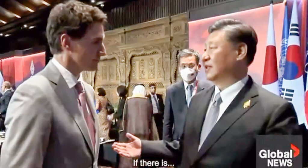 VIDEO: Hiina liider võttis Kanada peaministri läbi nagu poisikese