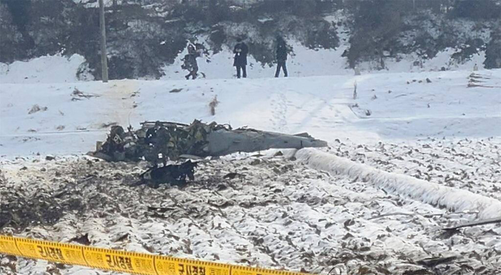 Lõuna-Korea piiri ületasid Põhja-Korea droonid, neid tõrjuma läinud lennuk kukkus alla