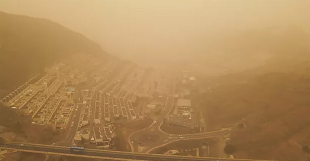 Jube lugu: Kanaaria saared on mattunud Sahara kõrbetolmu