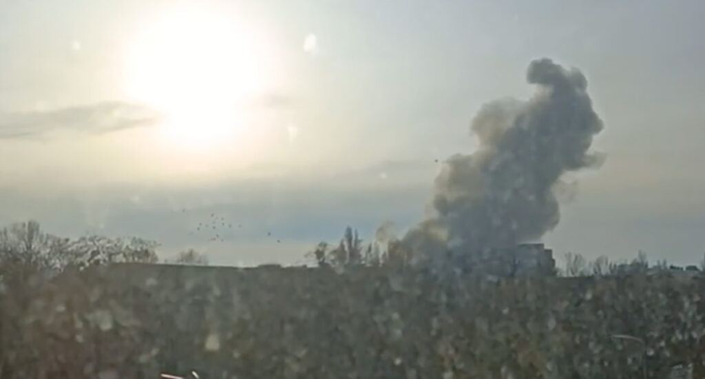 VIDEO: Kiievis kärgatas võimas plahvatus