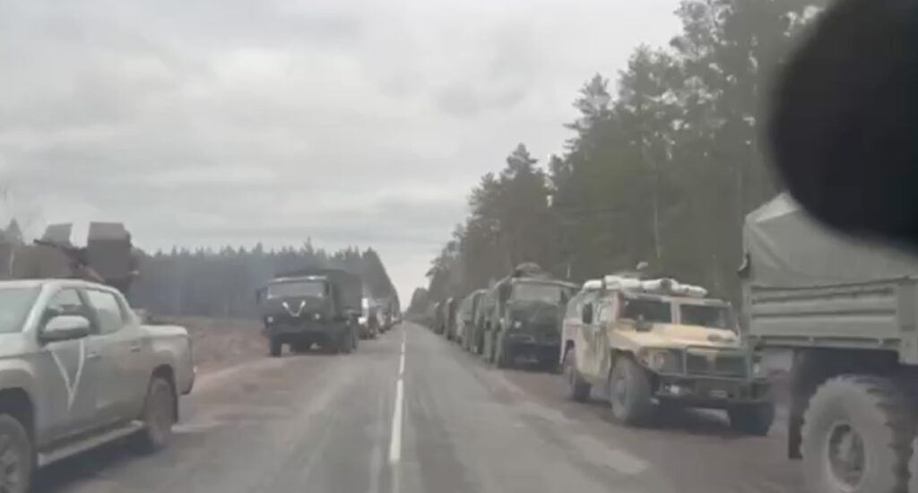 VIDEO: Ukraina poole liiguvad tohutud Vene vägede kolonnid