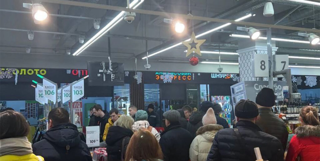 PILUUDIS: Venemaal tabas inimesi ostupaanika