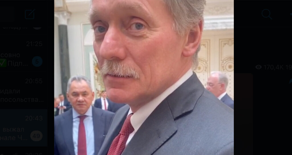 VIDEO: Kremli esindaja lükkab ümber väited, et Venemaa valmistub uuesti Kiievit ründama