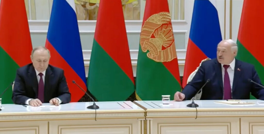 Lukašenka: Oleme Putiniga kõige hullemad inimesed maailmas