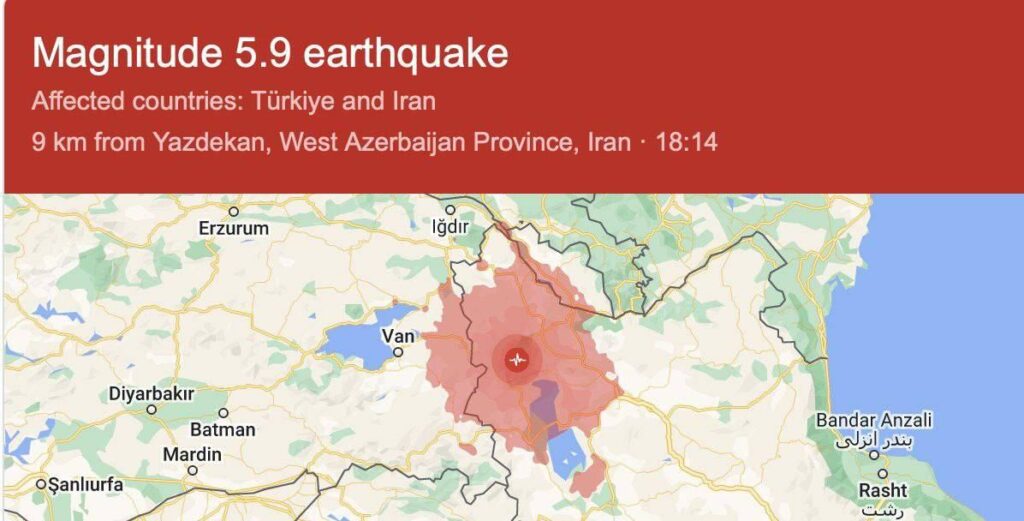 VIDEO: Iraanis toimus pärast rünnakut maavärin