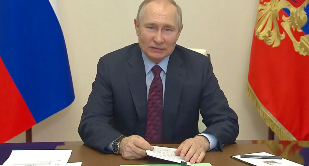 VIDEO: Putin on üle pika aja heas tujus, kutsus kokku valitsuse istungi