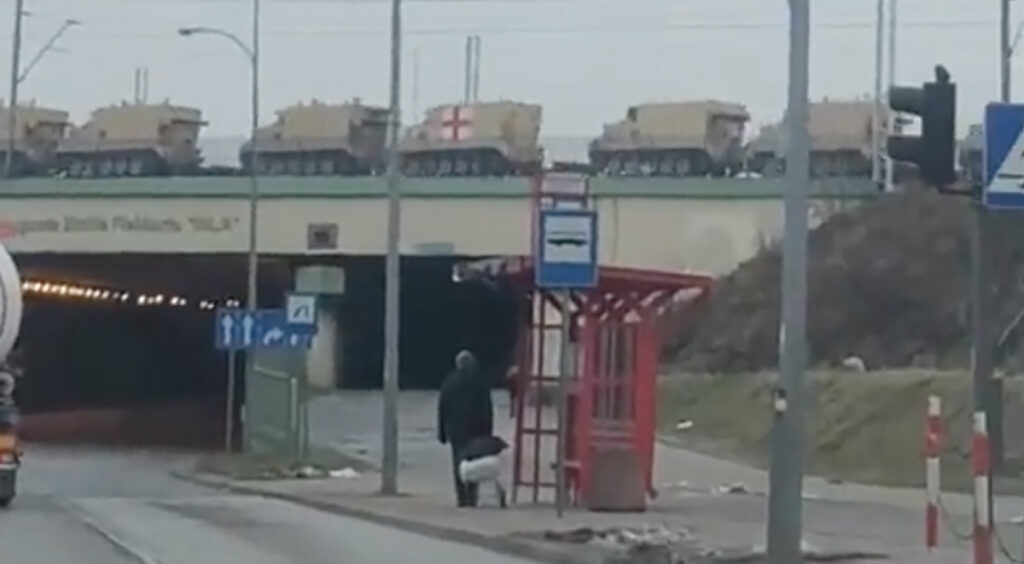 VIDEO: vägesid koondatakse Poola idaossa