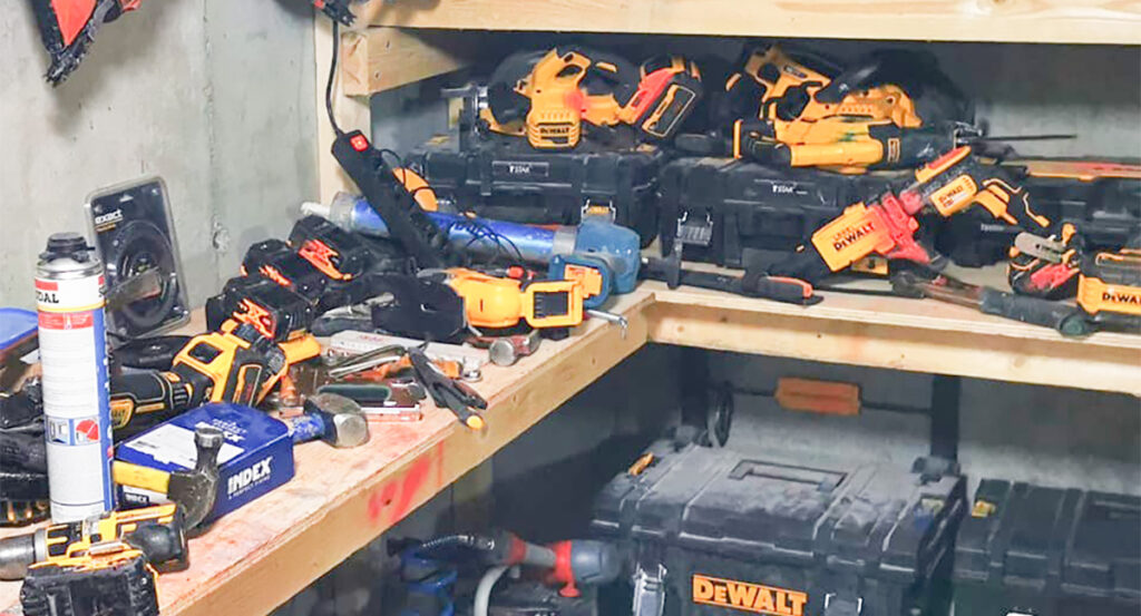 Soomes varastati Eesti ehitajatelt hulga tööriistu